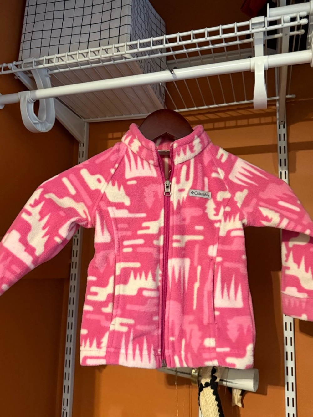 Columbia Pink Fleece Jacket - Girls